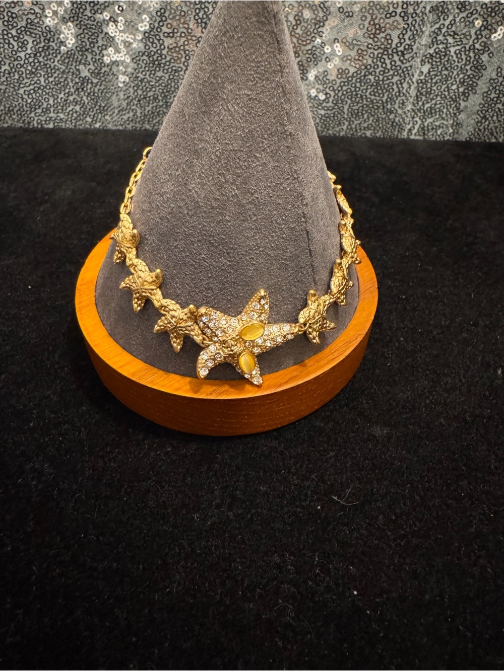 Versace Gold Dua Lipa Starfish Statement Bracelet
